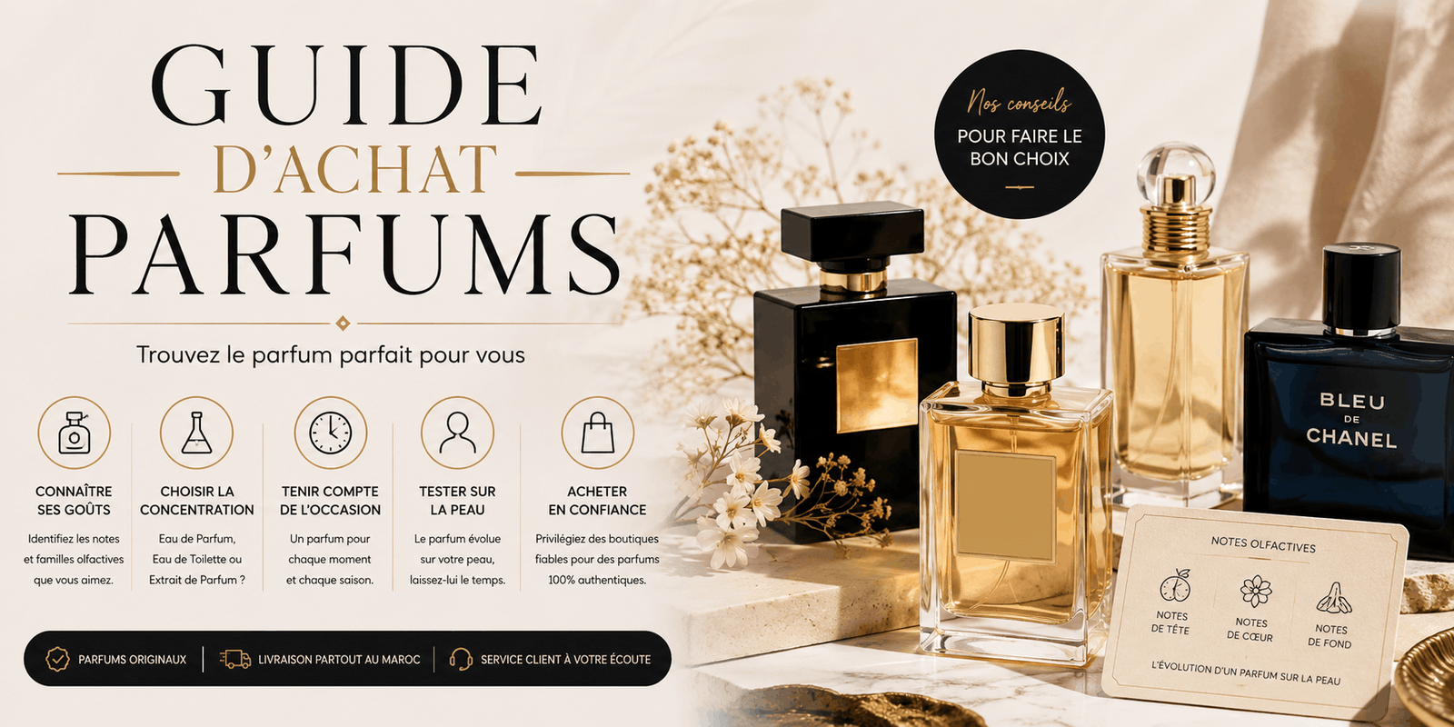guide achat parfum Maroc par Atelier des Parfums
