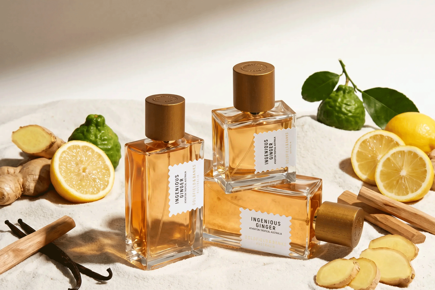 Goldfield & Banks Ingenious Ginger 100ml — flacon Eau de Parfum original